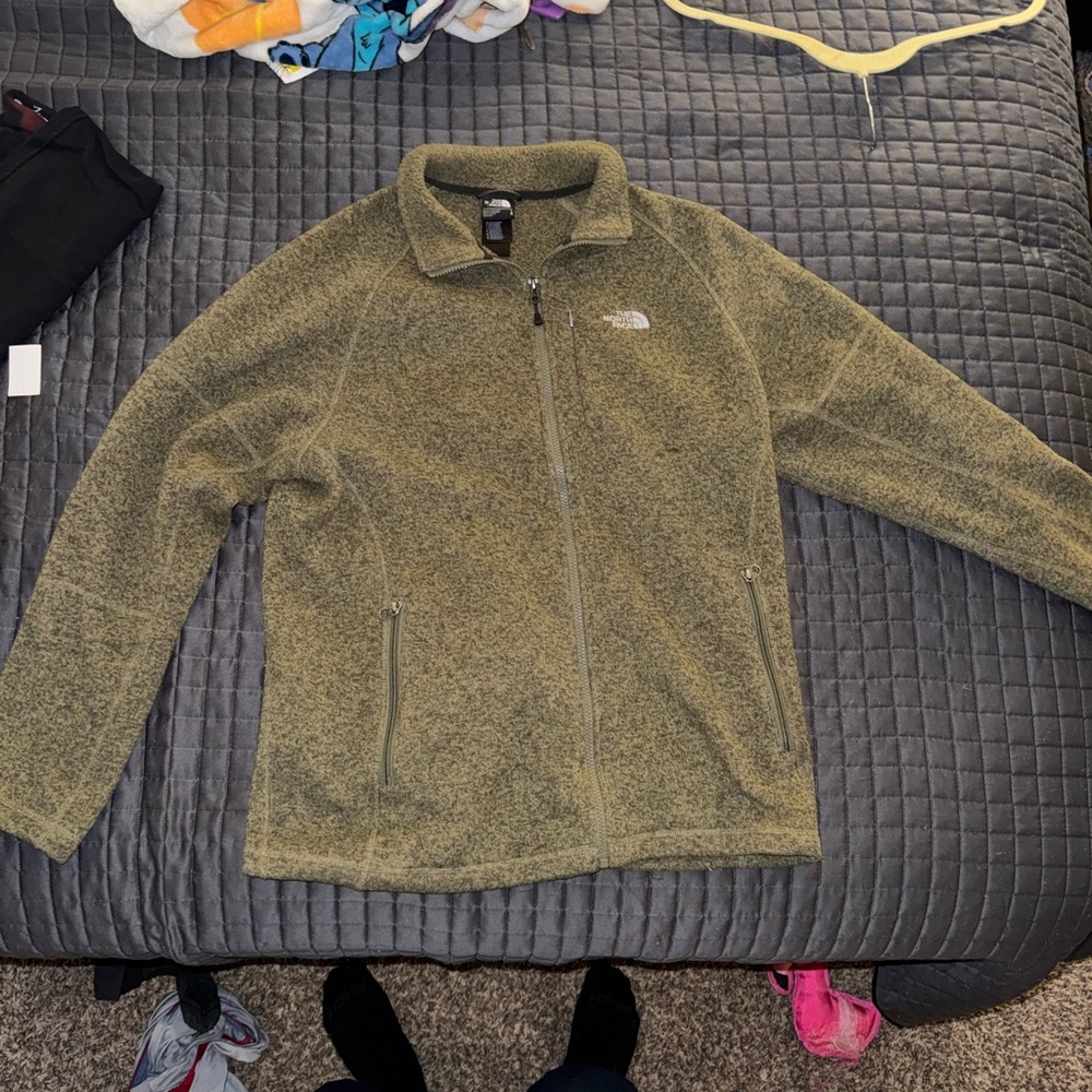 The North Face Forest Green Fleece Jacket